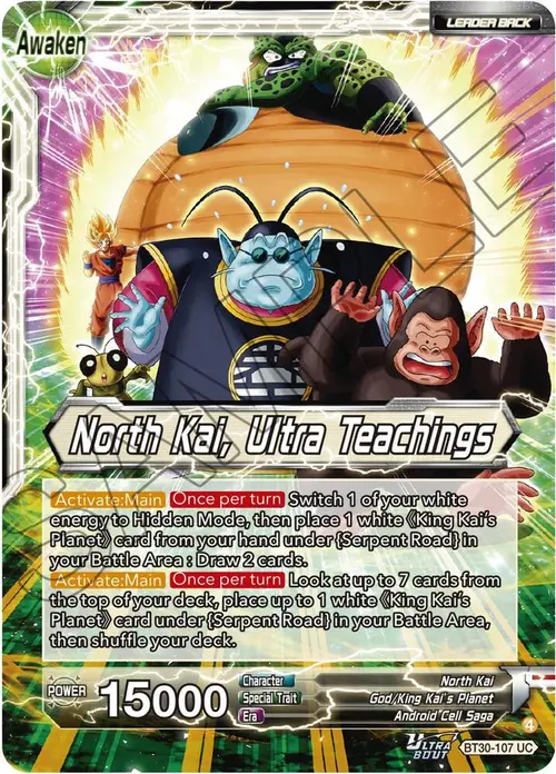 North Kai // North Kai, Ultra Teachings card art