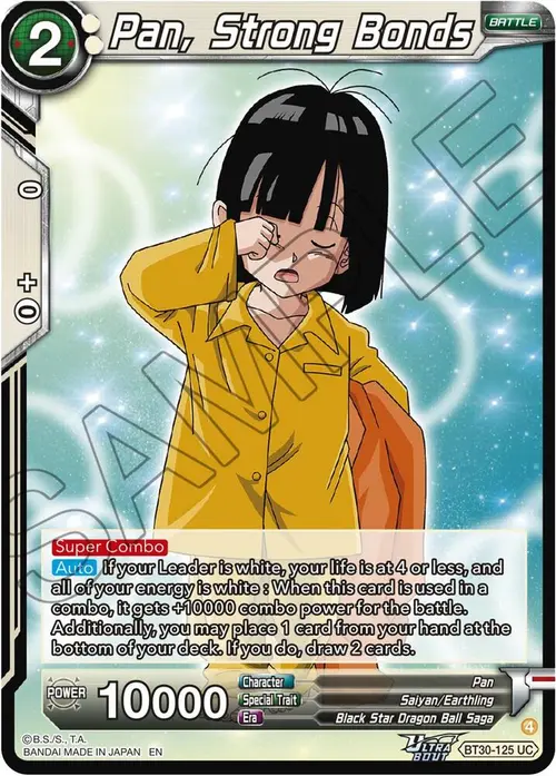 Pan, Strong Bonds card art