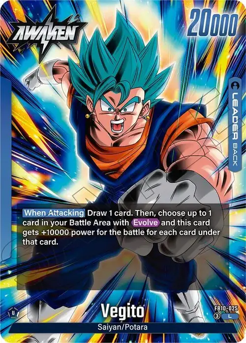 Son Goku/Vegeta // Vegito card art