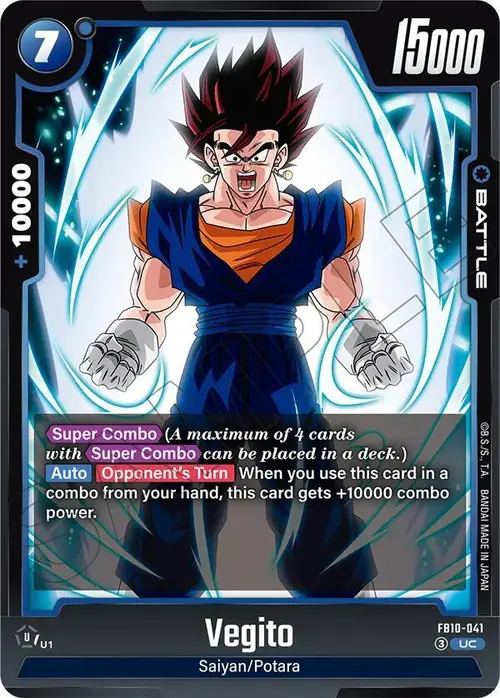 Vegito - FB10-041 card art