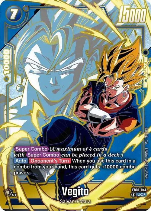Vegito - FB10-041 (Alternate Art) card art