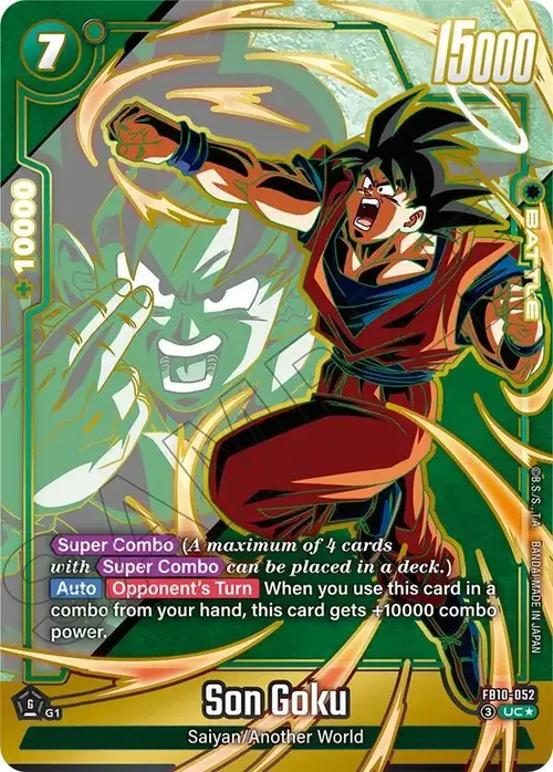 Son Goku - FB10-052 (Alternate Art) card art