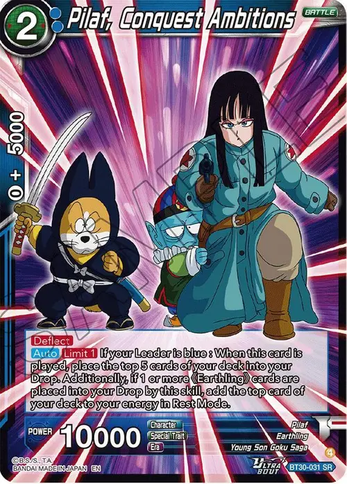 Pilaf, Conquest Ambitions card art
