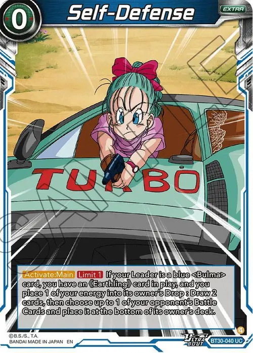 Self-Defense card art