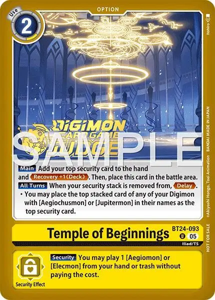 Temple of Beginnings (Judge Pack 9) card art