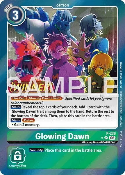 Glowing Dawn (Store Tournament 2026 Vol. 2 Winner Pack) card art