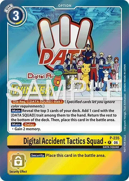 Digital Accident Tactics Squad (Store Tournament 2026 Vol. 2 Winner Pack) card art