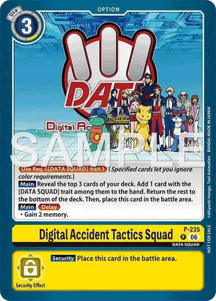 Digital Accident Tactics Squad (Store Tournament 2026 Vol. 2 Participation Pack) card art