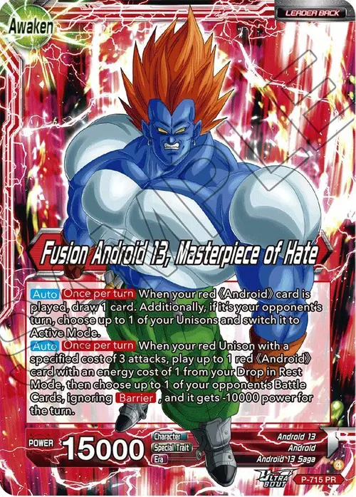 Android 13 // Fusion Android 13, Masterpiece of Hate card art