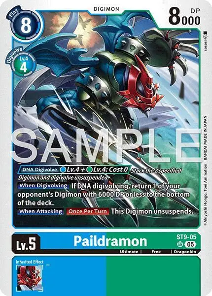 Paildramon - ST9-05 (Reprint) card art