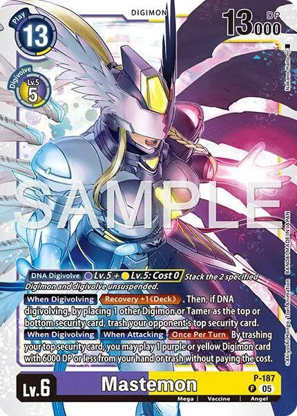 Mastemon - P-187 (Reprint) card art