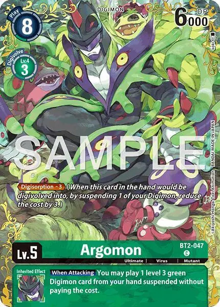 Argomon - BT2-047 (Alternate Art) card art