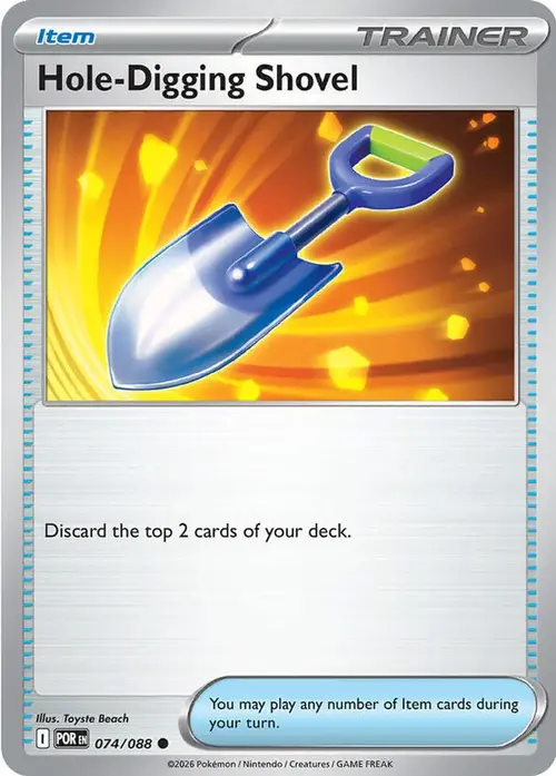 Hole-Digging Shovel card art