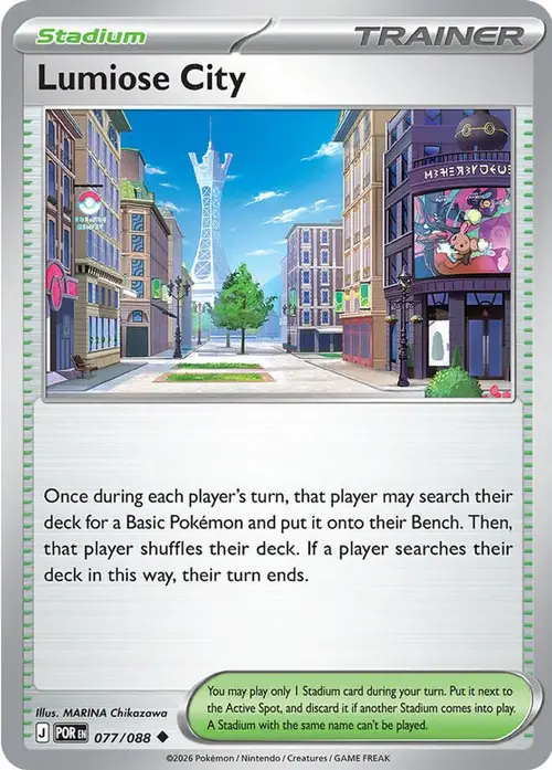 Lumiose City - 077/088 card art