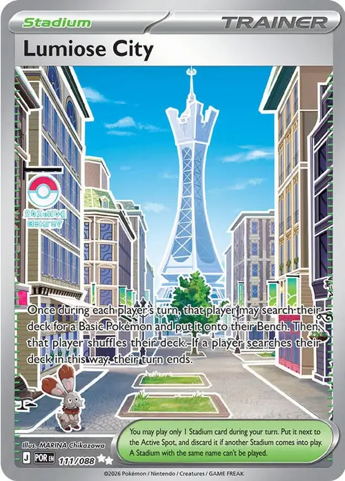 Lumiose City - 111/088 card art