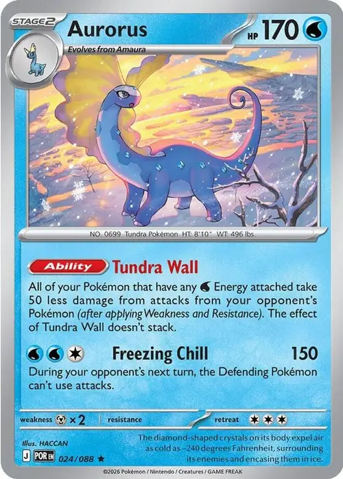 Aurorus - 024/088 card art