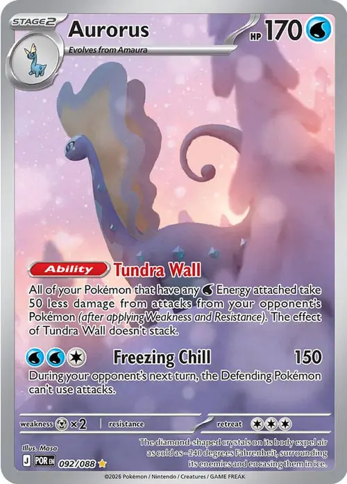Aurorus - 092/088 card art