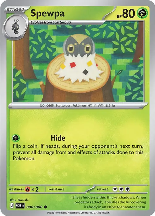 Spewpa - 008/088 card art