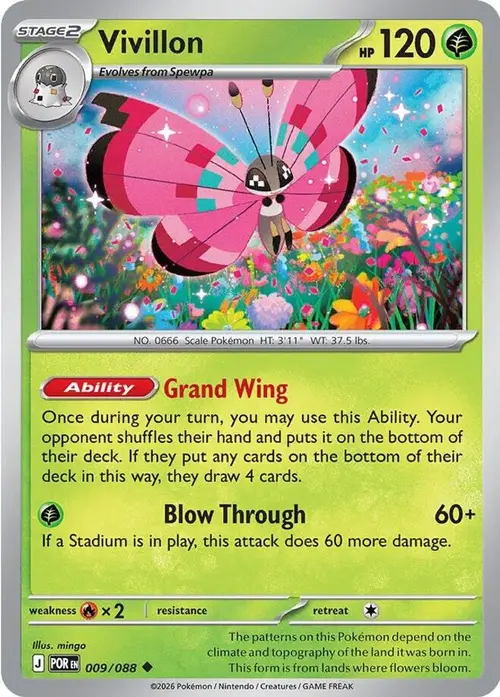 Vivillon card art