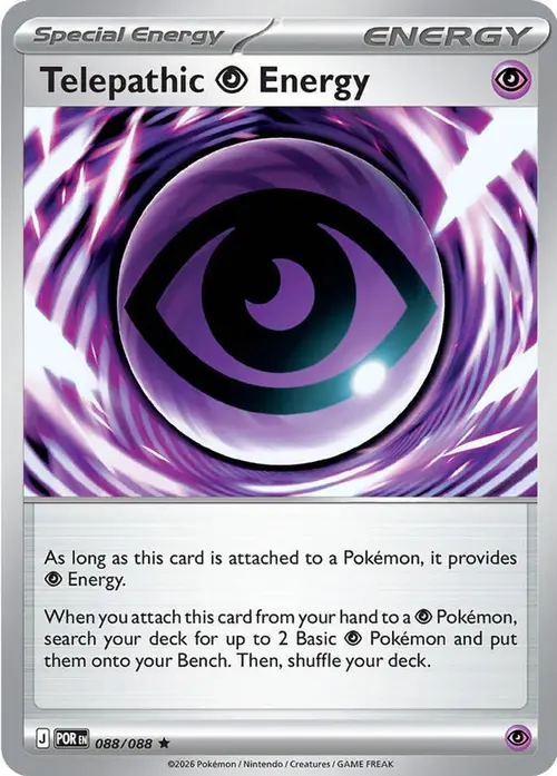 Telepathic Psychic Energy card art
