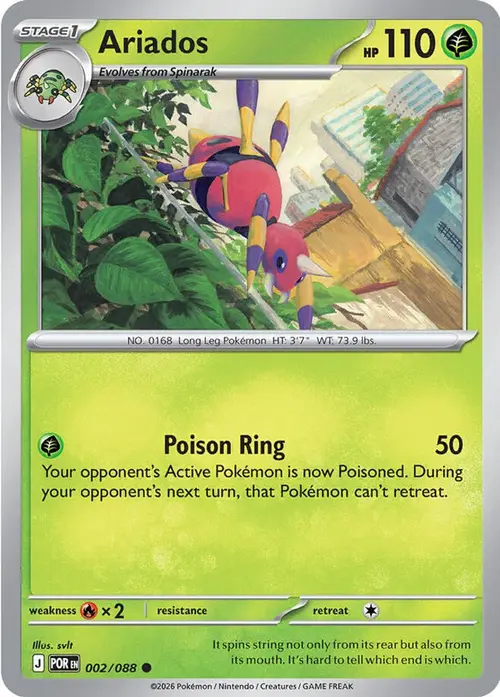 Ariados card art