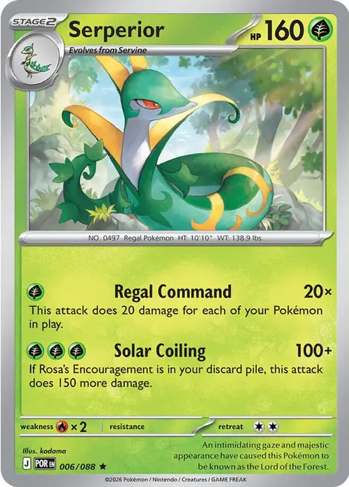 Serperior card art