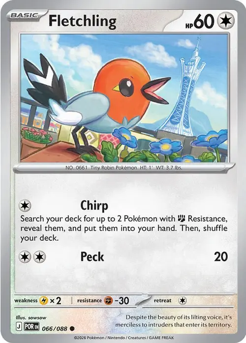 Fletchling card art