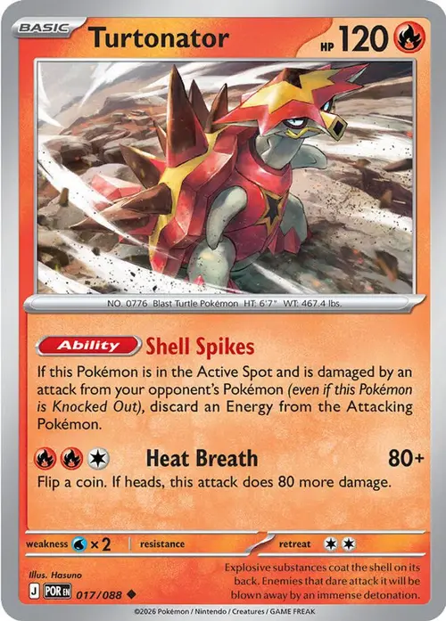 Turtonator card art