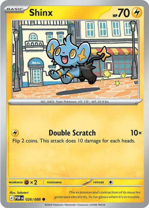 Shinx card art