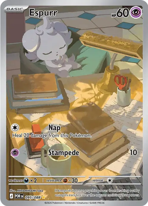 Espurr - 095/088 card art