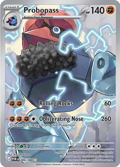 Probopass - 096/088 card art