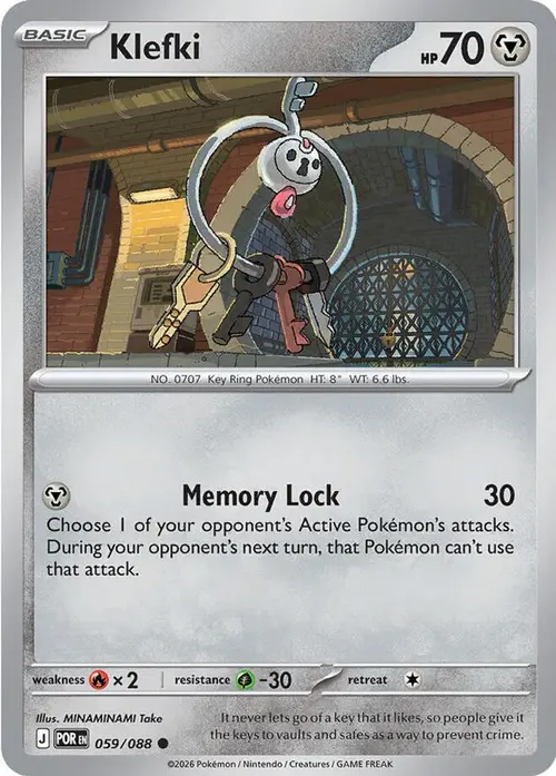 Klefki card art