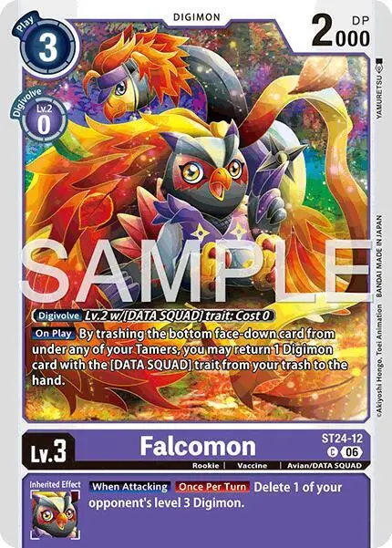 Falcomon card art
