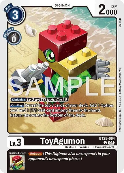 ToyAgumon card art