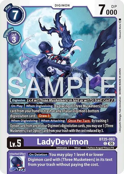 LadyDevimon card art