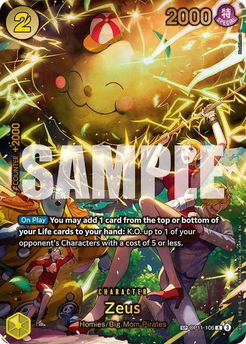 Zeus (SP) card art