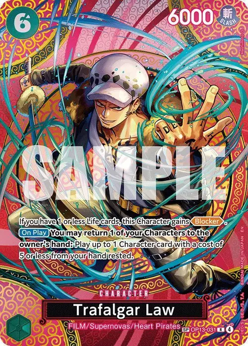 Trafalgar Law (SP) card art