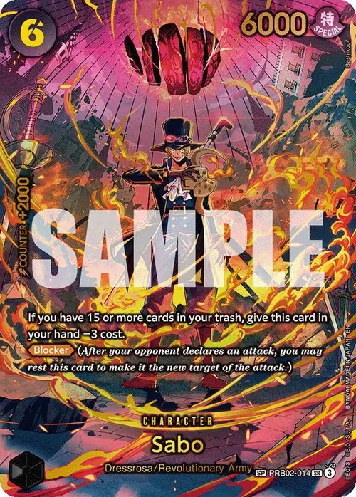 Sabo (PRB02-014) (SP) card art