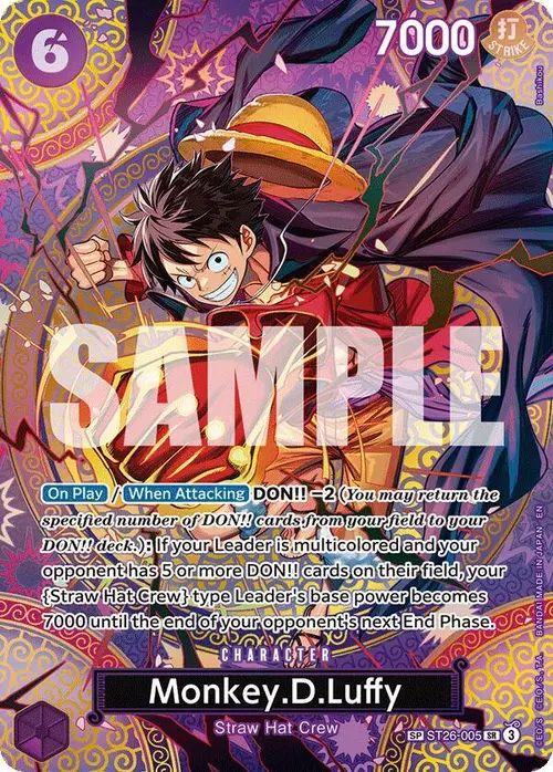 Monkey.D.Luffy (SP) card art
