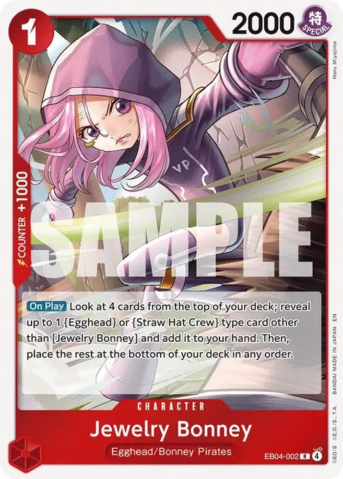 Jewelry Bonney (EB04-002) card art