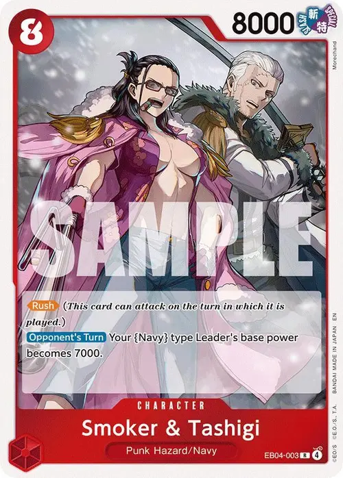 Smoker & Tashigi card art
