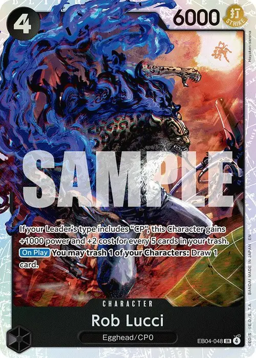 Rob Lucci card art