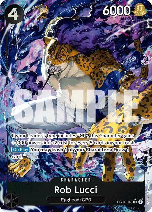 Rob Lucci (Alternate Art) card art