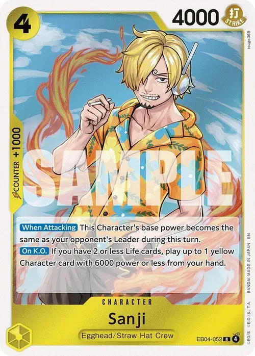 Sanji (EB04-052) card art
