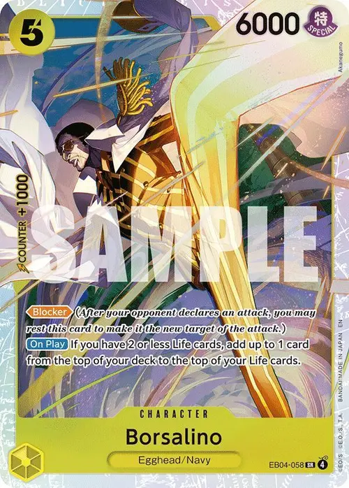 Borsalino card art