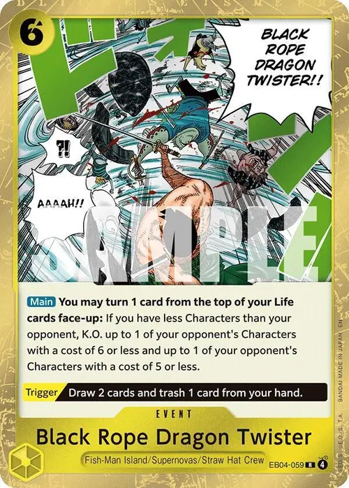 Black Rope Dragon Twister card art