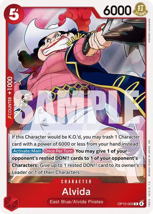 Alvida card art