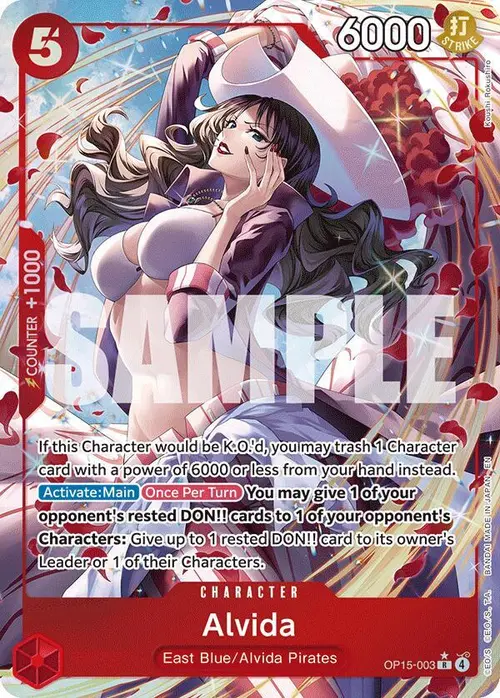 Alvida (Alternate Art) card art