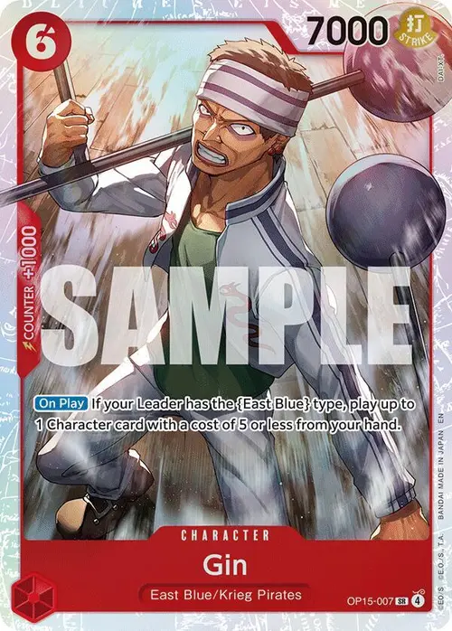 Gin card art