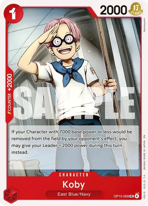 Koby (OP15-009) card art